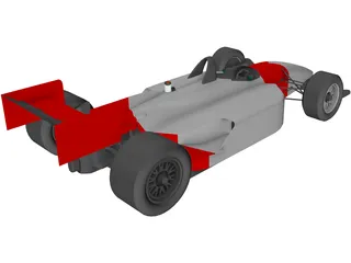 Indy Car 3D Model