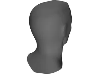 Head Male 3D Model