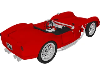 Ferrari 250 Testa Rosa (1957) 3D Model