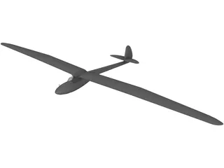 Klein Glider 3D Model