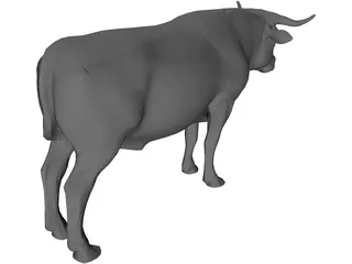 Ox 3D Model