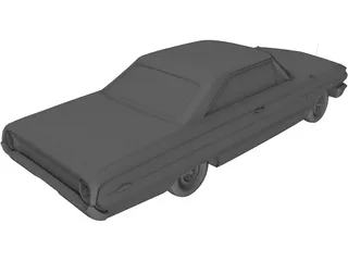 Ford Galaxy (1966) 3D Model