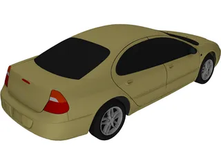 Chrysler 300M (1998) 3D Model