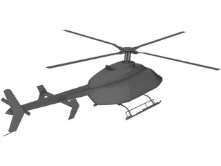 Bell 407 3D Model