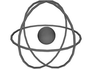 ATOM 3D Model