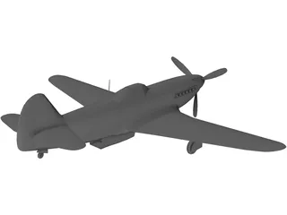Yakovlev Yak-9 3D Model