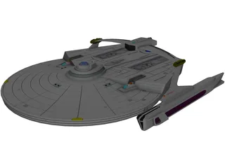 Star Trek Reliant 3D Model