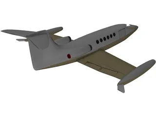 Bombardier Learjet 31A 3D Model