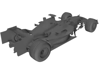 McLaren MP4-21 F1 3D Model