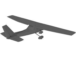 Cessna 150 3D Model