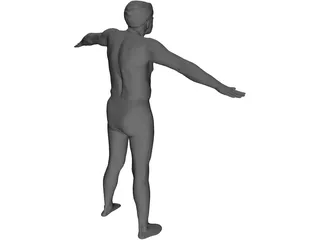 Man Old 3D Model