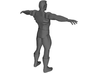 Hero 3D Model