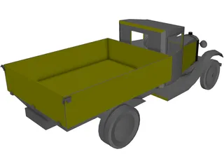 GAZ AA 3D Model