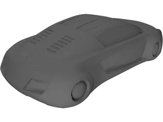 Audi RSQ Concept 3D Model