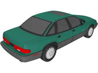 Buick Regal (1997) 3D Model