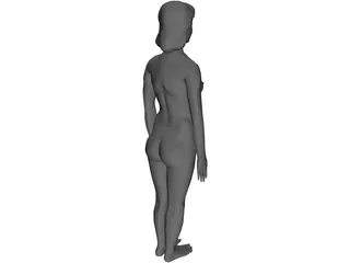 Woman 3D Model