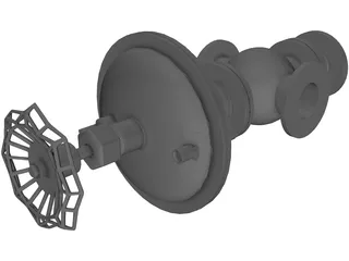 Valve Condensation 3D Model