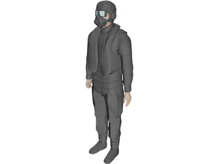 Pilot 3D Model