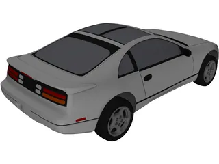 Nissan 300ZX (1993) 3D Model