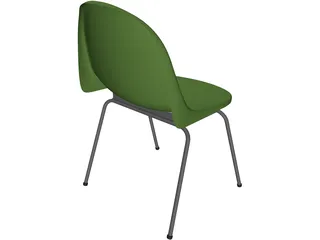 Modern Plastic Chair 3D Model