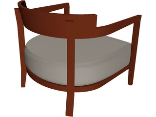 Chair Living Room 3D Model