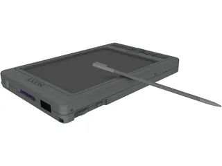 Sony Clie PDA 3D Model