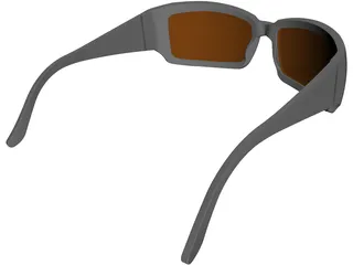 Sunglasses Plastic 3D Model