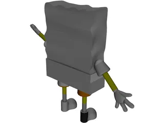 Sponge Bob 3D Model