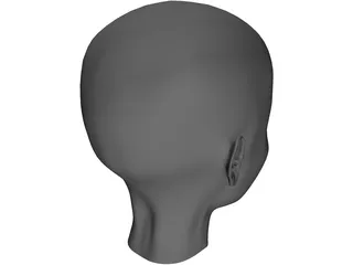 Human Head 3D Model