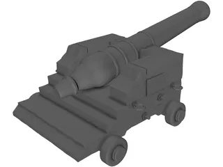 Cannon 3D Model