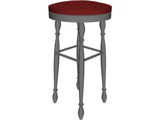 Stool 3D Model