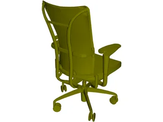 Allsteel Chair 1 3D Model