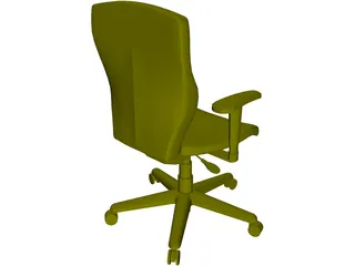 Allsteel Chair 3 3D Model