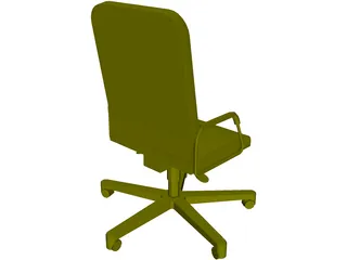 Allsteel Chair 4 3D Model