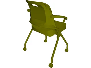 Allsteel Chair 5 3D Model