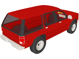 Ford Explorer (1993) 3D Model