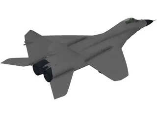 MiG-29A 3D Model