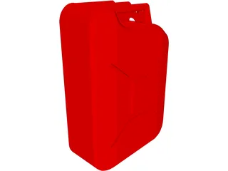 Jerrycan 3D Model