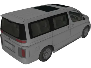Nissan Elgrand 3D Model