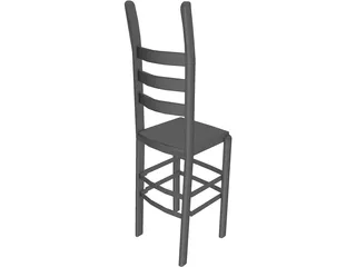 Bar Stool 3D Model