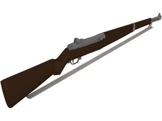 M-1 Garand 3D Model