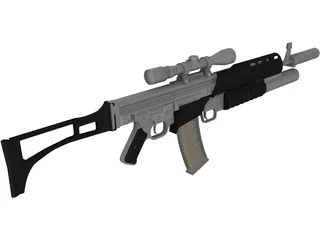 Stg44 Modified 3D Model