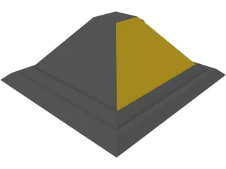 Alien Pyramid 3D Model