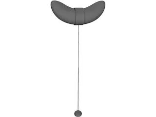 Floor Lamp Noguchi 3D Model