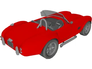 Ford Shelby Cobra 3D Model