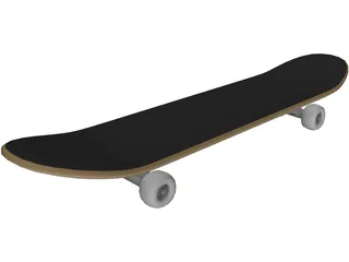 Skateboard 3D Model