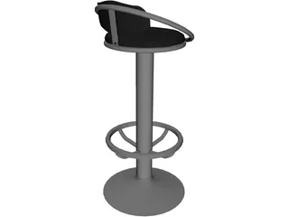 Barstool Dolly 3D Model