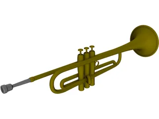 Trumpet 3D Model