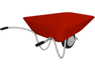 Wheelbarrow 3D Model