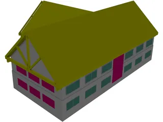 Retail Building 3D Model